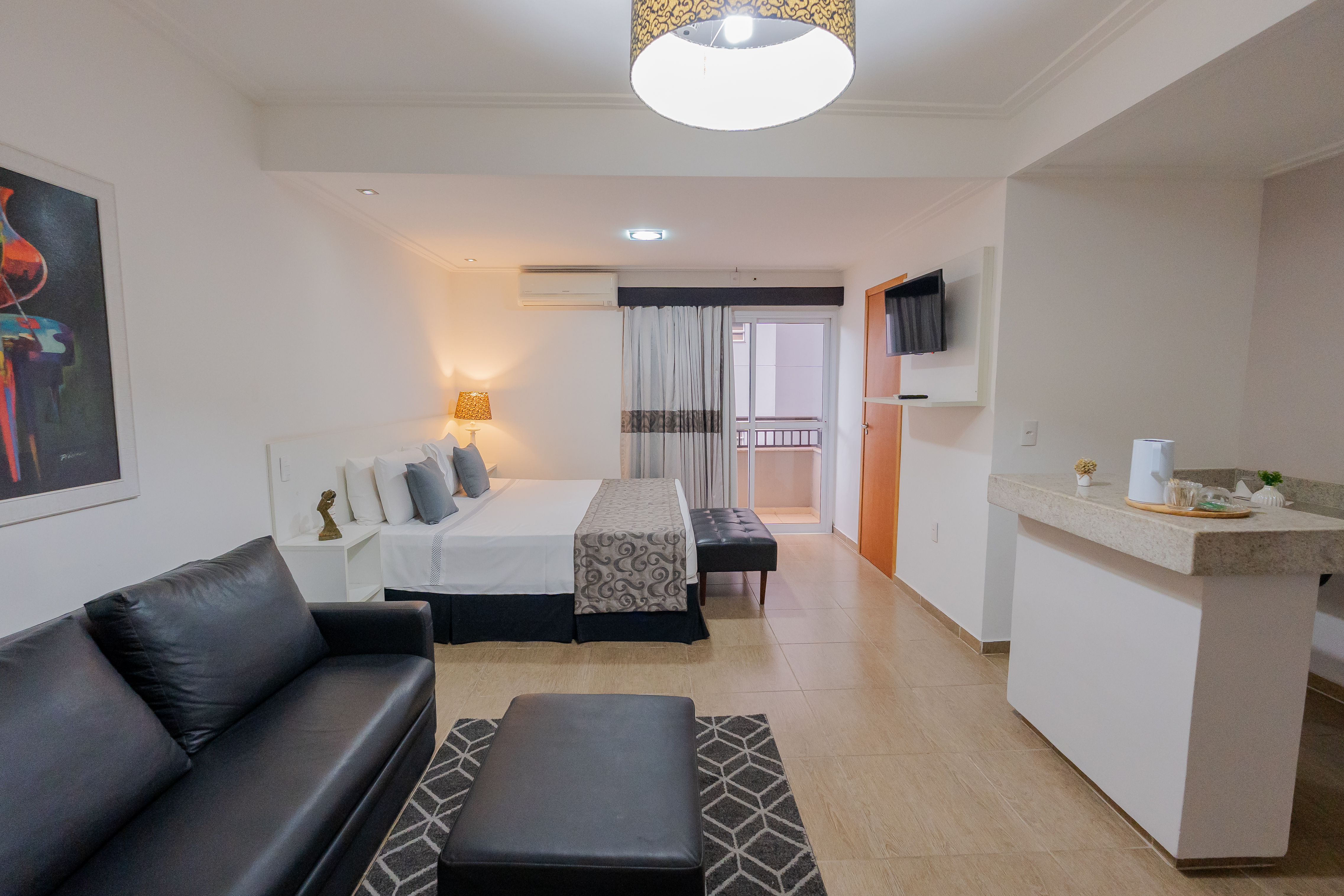 Suíte Super Luxo Flat do Hotel Água Viva